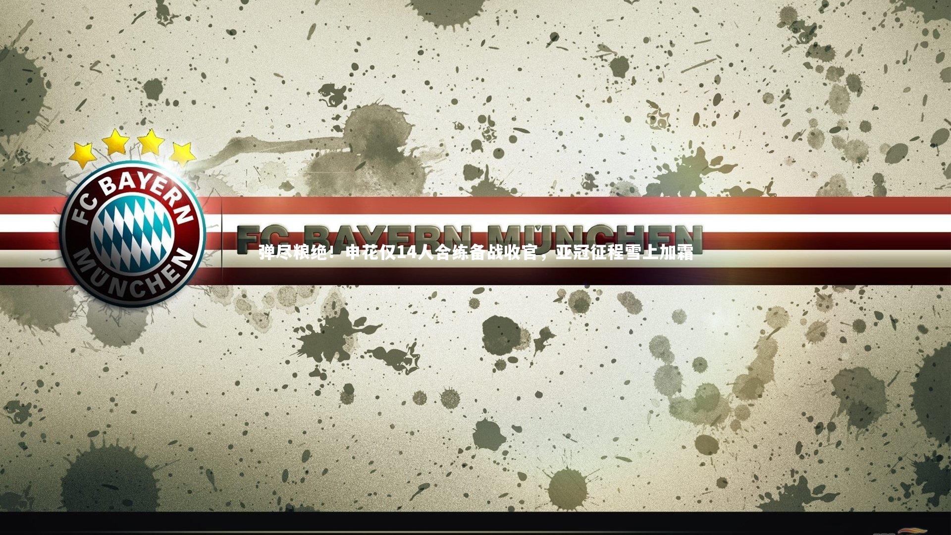 弹尽粮绝！申花仅14人合练备战收官，亚冠征程雪上加霜